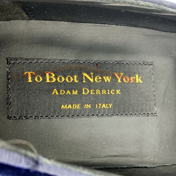 $350 To Boot New York Mens Size 10.5 Color Blue Bolton Velvet Formal Loafers main image 5